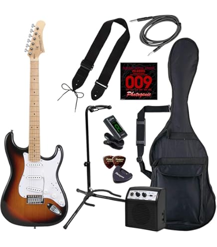 Amazon.co.jp: PhotoGenic フォトジェニック エレキギター 初心者入門